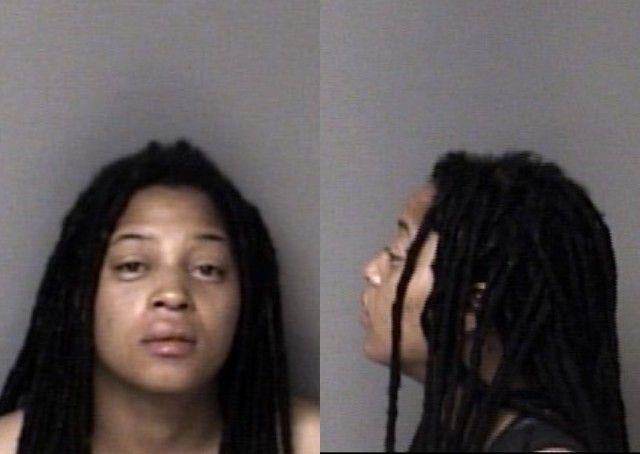 Booking photo of Brishala Sanders