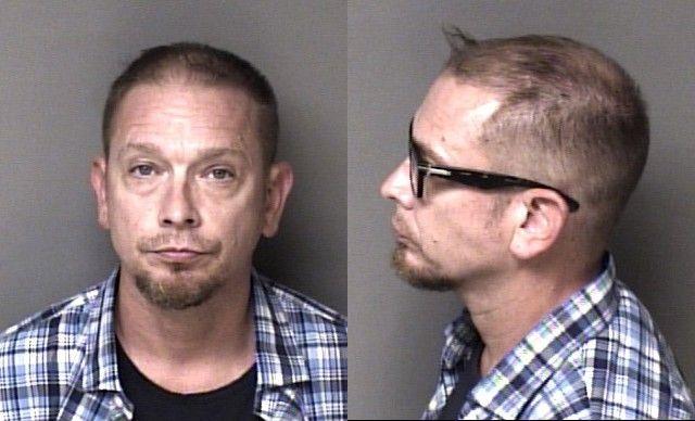 Booking photo of Guy Saunders