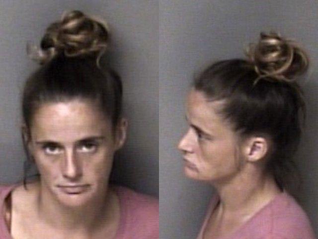 Booking photo of April Reeves