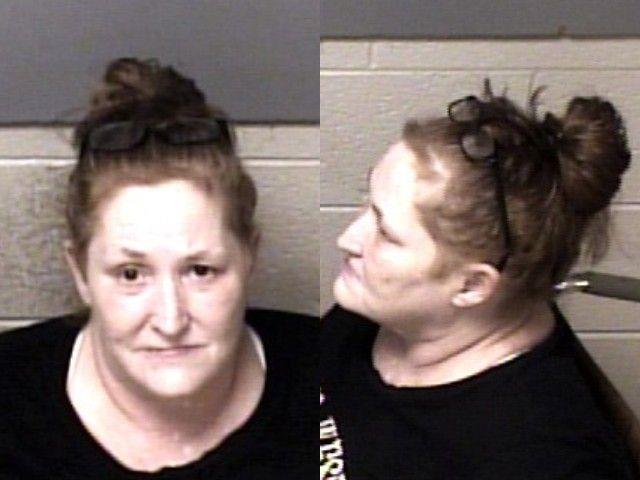 Booking photo of Pamela Cavender