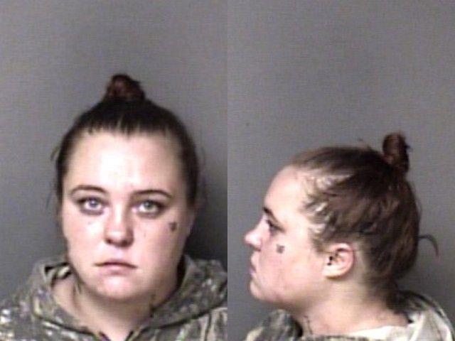 Booking photo of Sierra Gibson