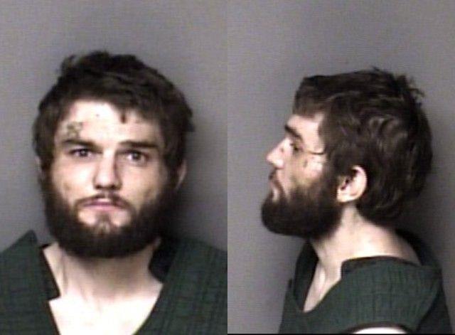 Booking photo of Dylan Harris