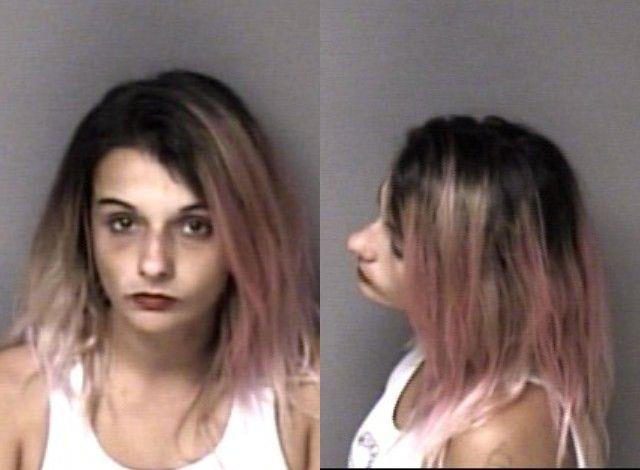 Booking photo of Amber Christenbury