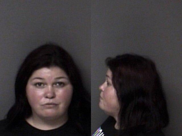 Booking photo of Amber Sansbury