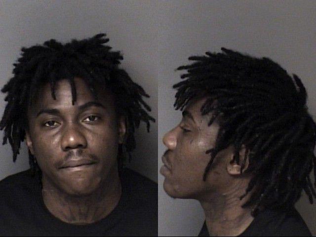 Booking photo of Adrian Woods