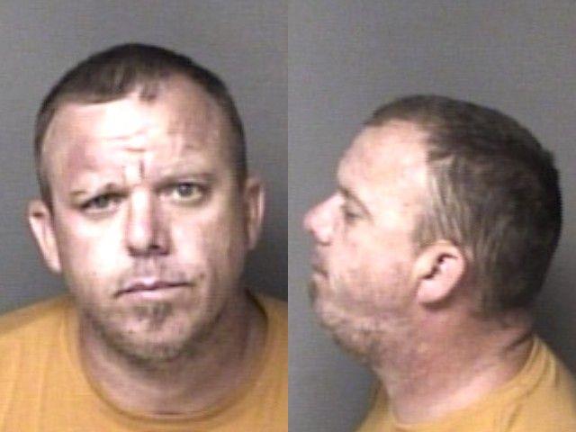 Booking photo of Brad Hawkins