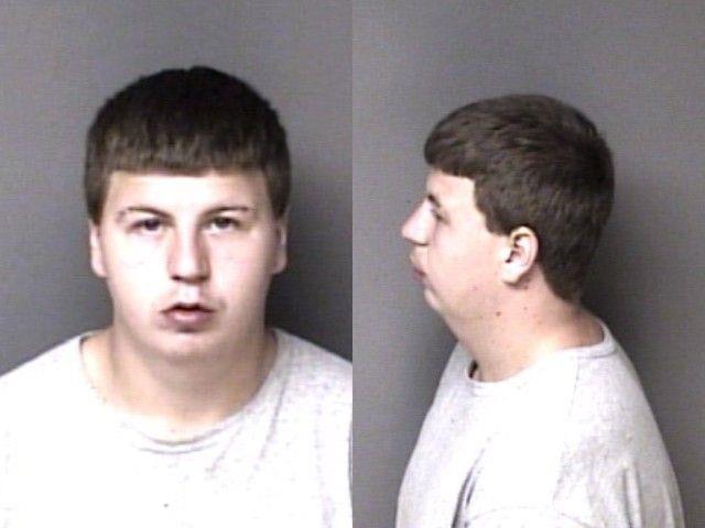Booking photo of Andrew Baldwin