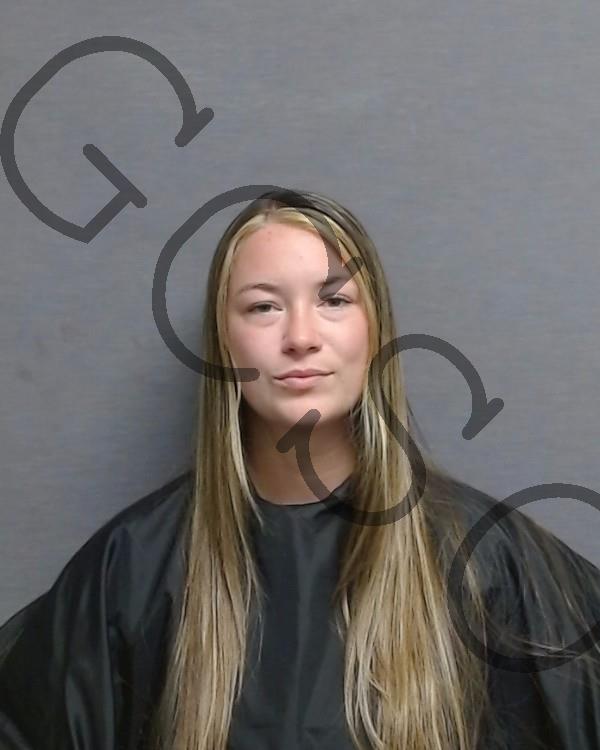 Booking photo of Rheannon Miller