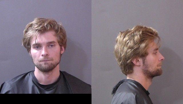 Booking photo of Logan Mitchell