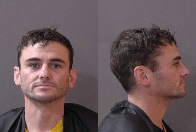 Booking photo of Blake Hughbanks