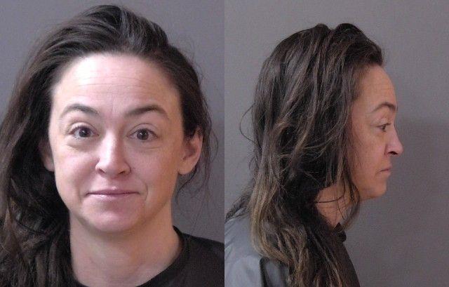 Booking photo of Heather Sacksteder