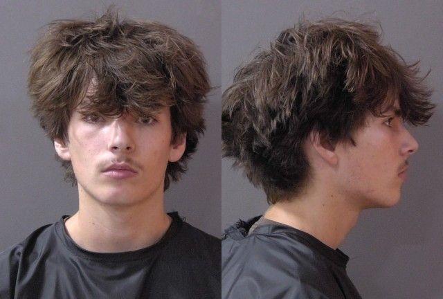 Booking photo of Keegan Blazak
