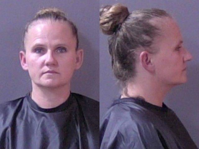 Booking photo of Christina Tharp