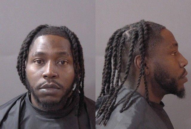 Booking photo of Karlton Hughes