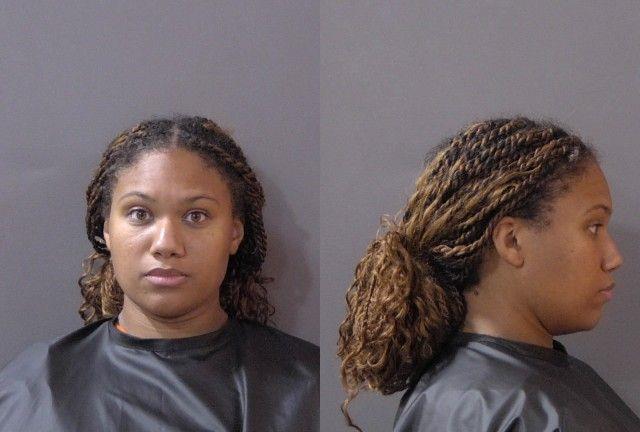 Booking photo of Jada Caldwell