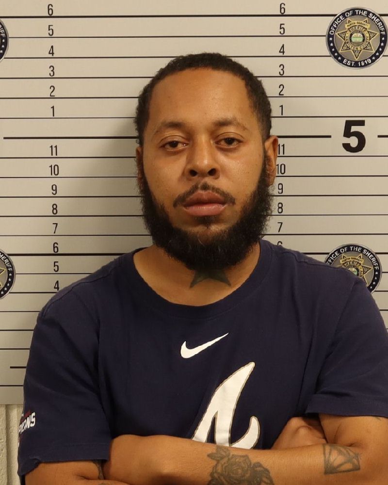 Booking photo of Brandon Demarco Mccallie