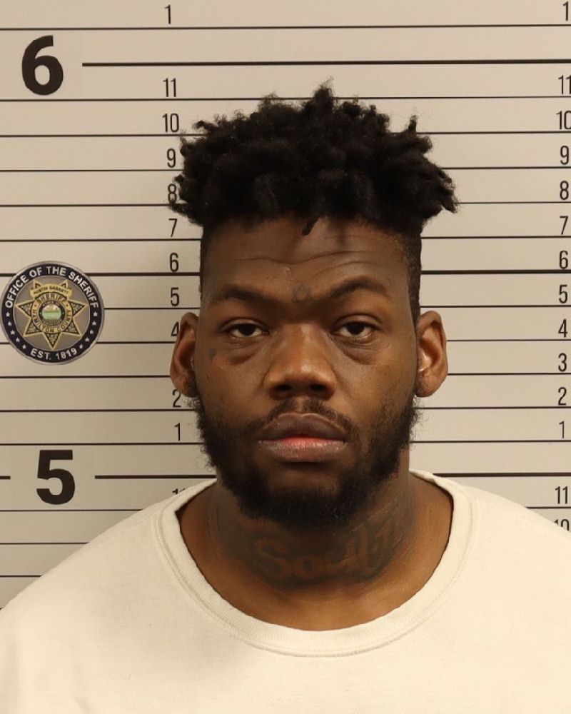 Booking photo of Mardarreius Fooquon Adams