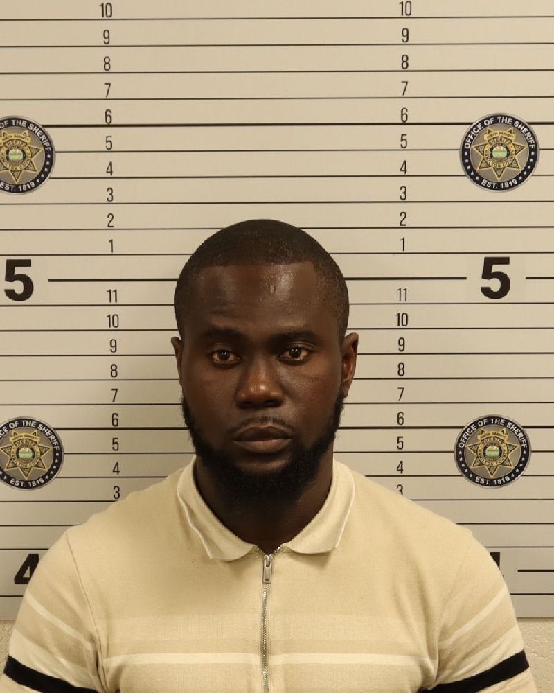Booking photo of John Adeyeye