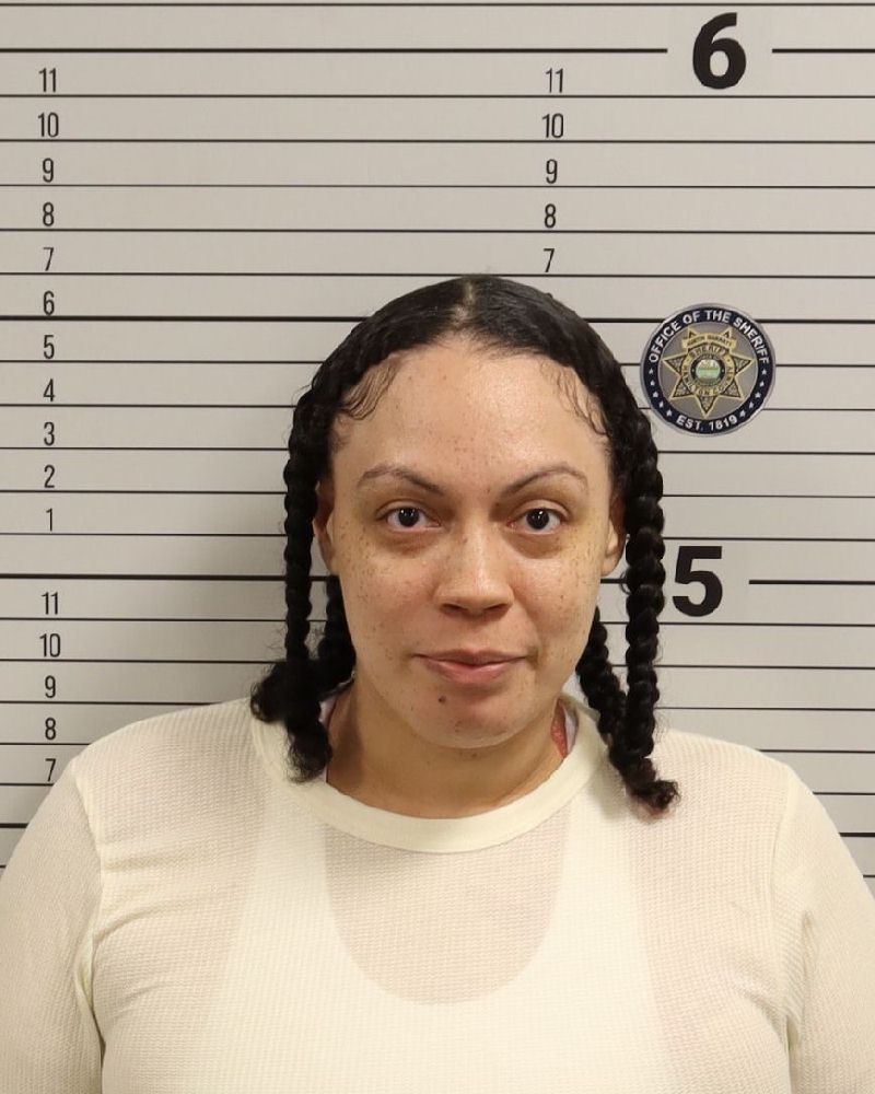 Booking photo of Erika Camille Hudson