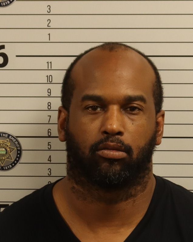 Booking photo of Travis Jermaine Evans