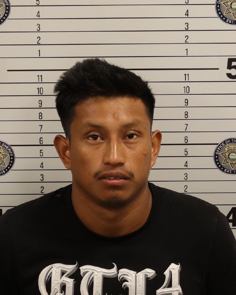 Booking photo of Alexis Perez Sanchez