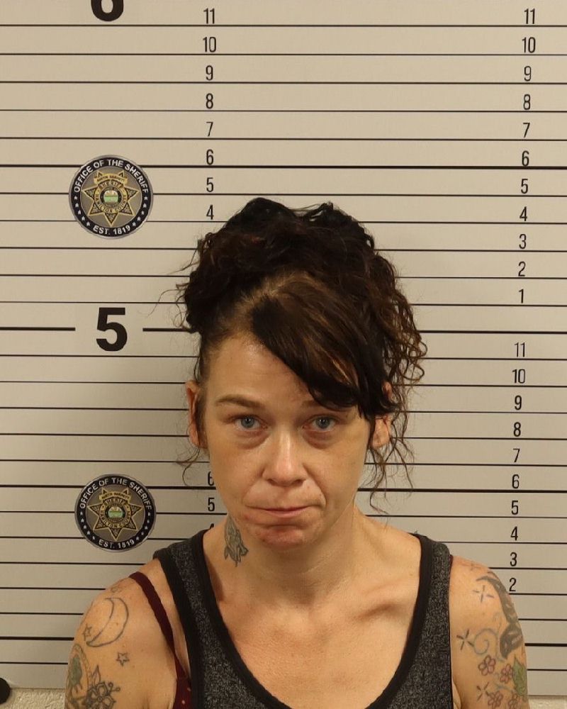Booking photo of Jessica Lace Burr