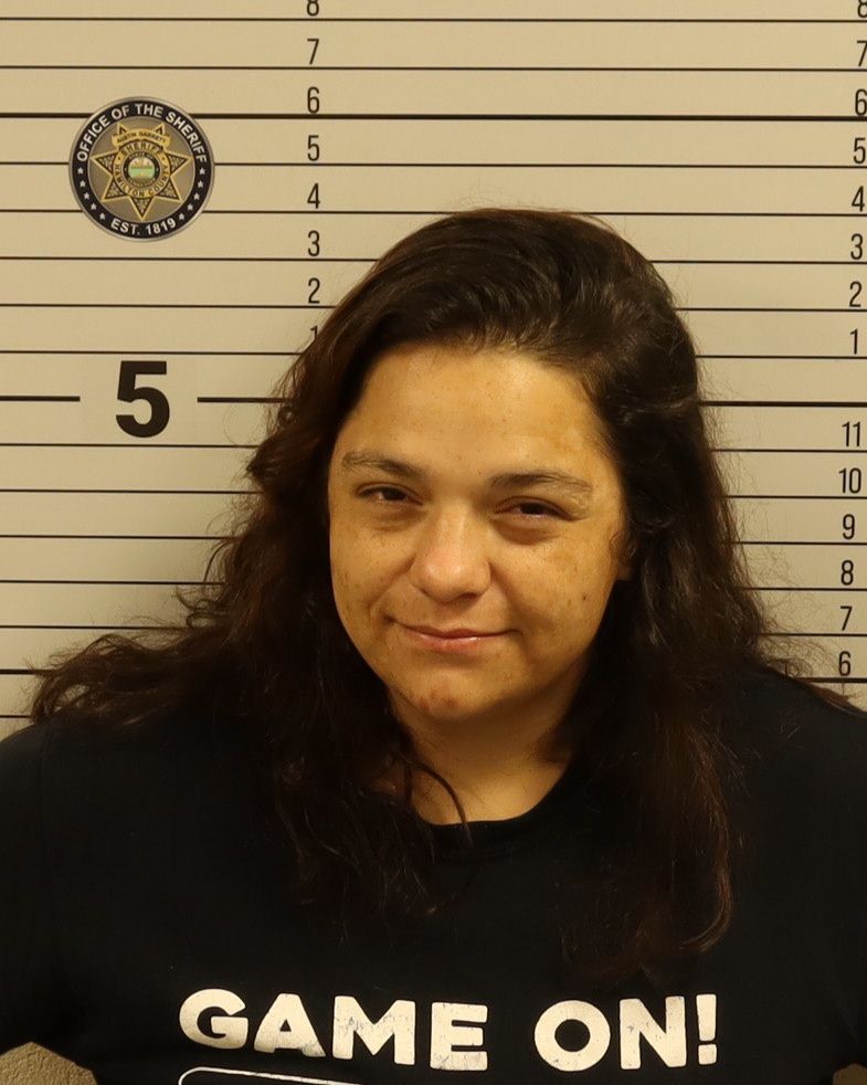 Booking photo of Danielle Cassidy Crawford