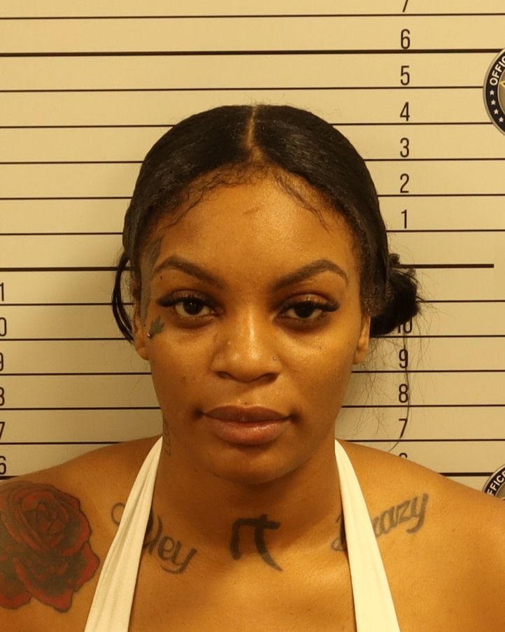 Booking photo of Raven Symone Hilt