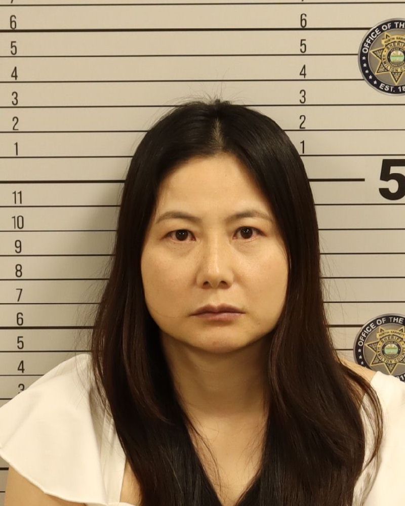 Booking photo of Jin He