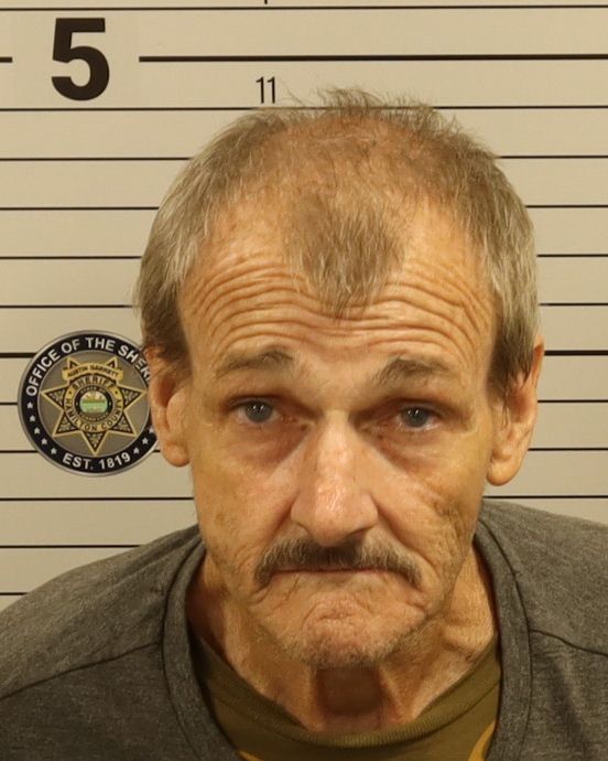 Booking photo of Miles Kieth Harlow