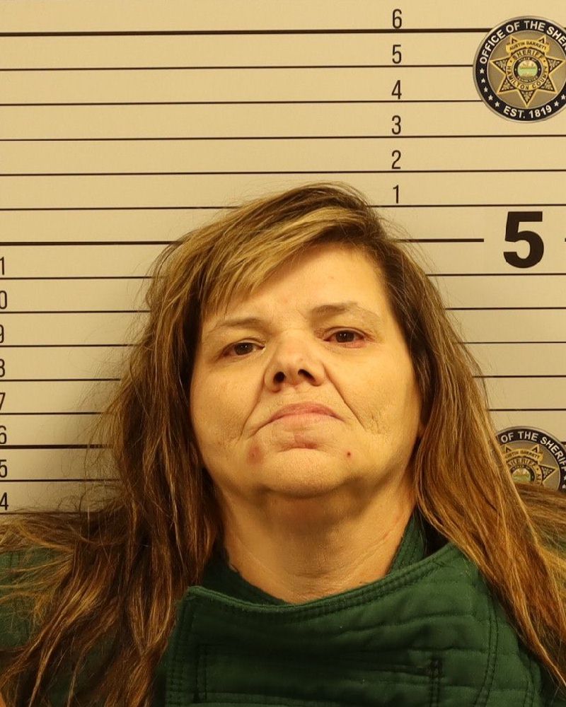 Booking photo of December Lynn Aguilar