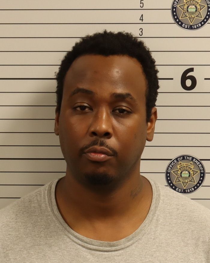 Booking photo of Marcus Davis