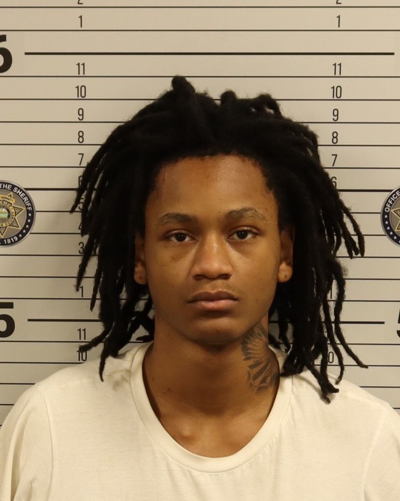 Booking photo of Jaydon Maurice Williams