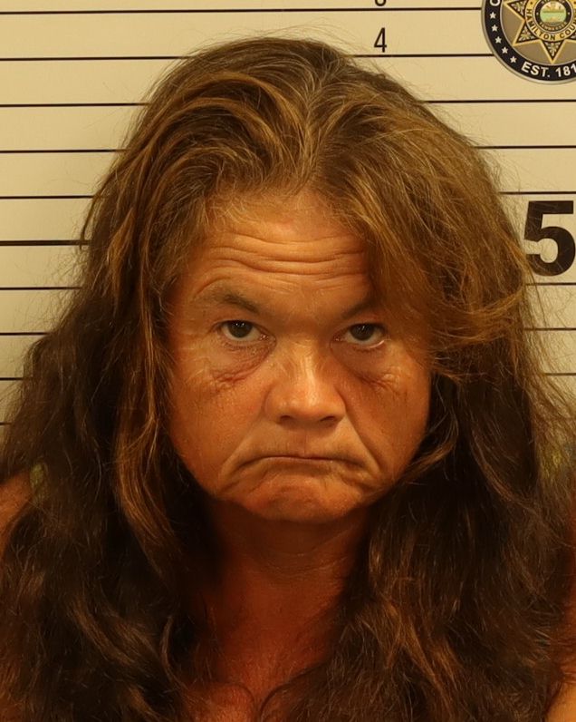 Booking photo of Amanda Fay Moore