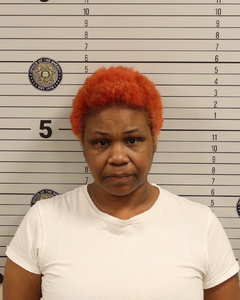 Booking photo of Charlena Omega Evans
