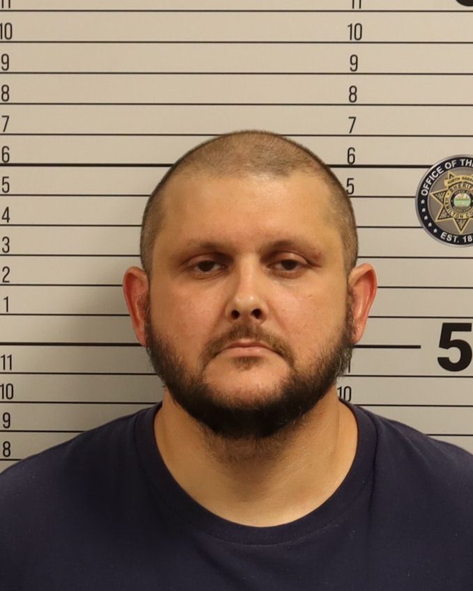 Booking photo of Daniel Luke Blevins