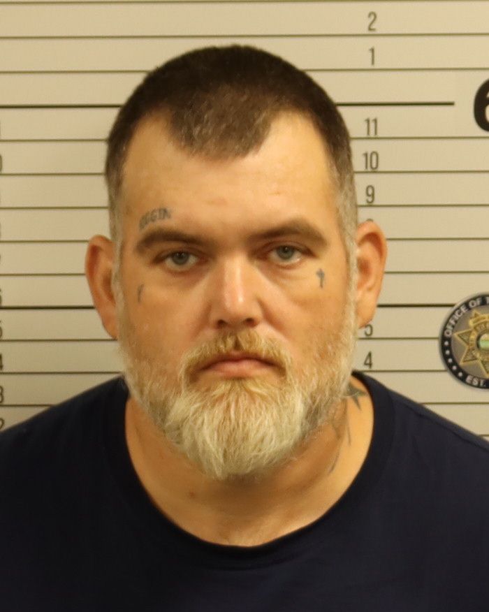Booking photo of Jeremy Lewis Webster