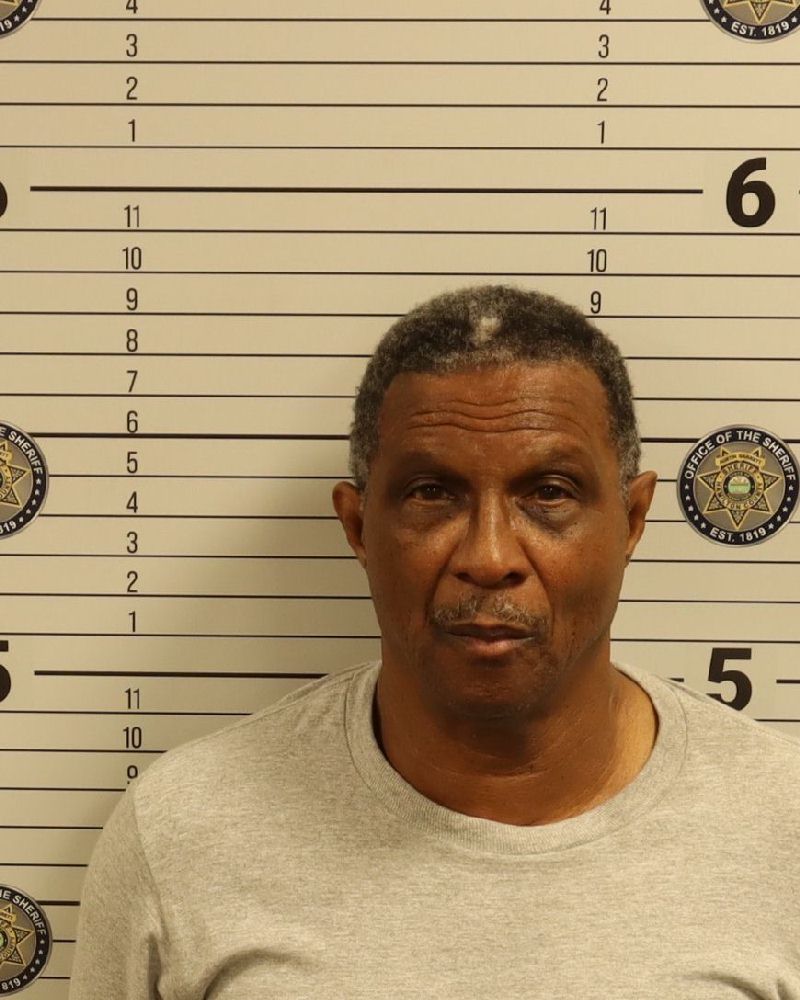 Booking photo of Orville P Hughes