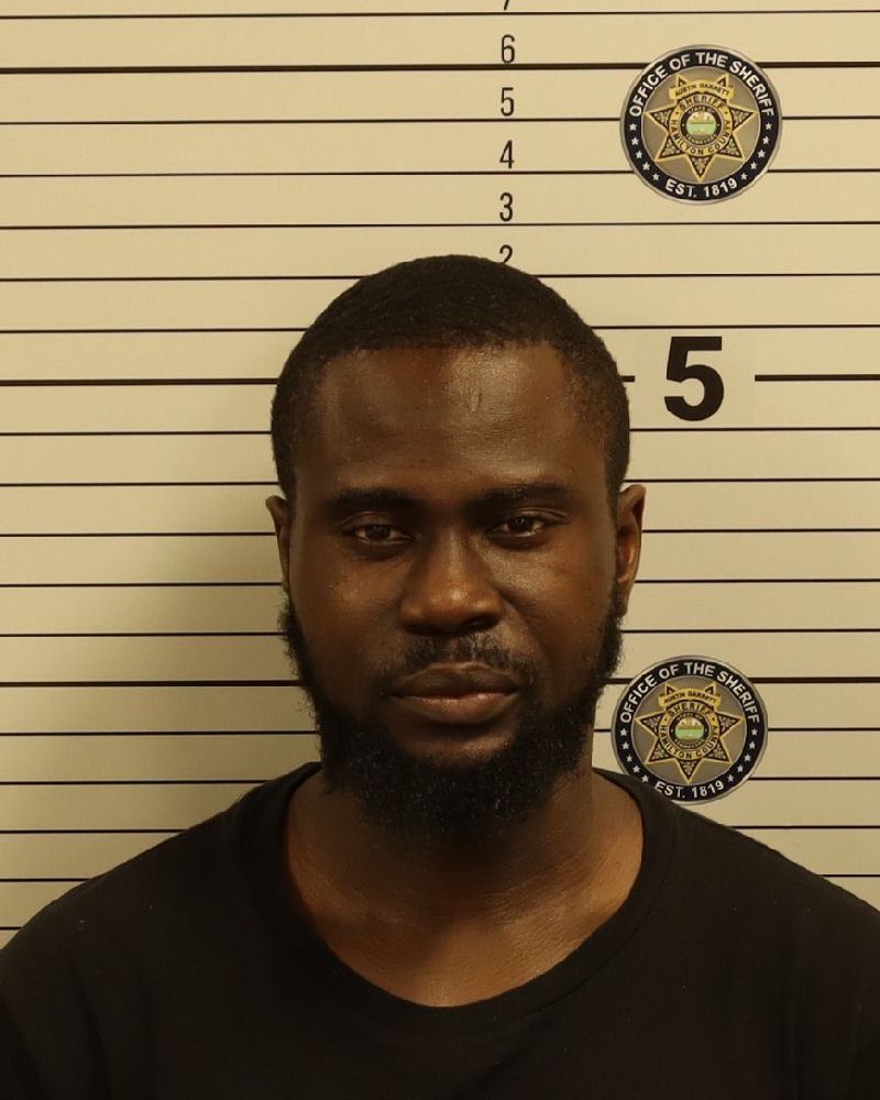 Booking photo of John Adeyeye