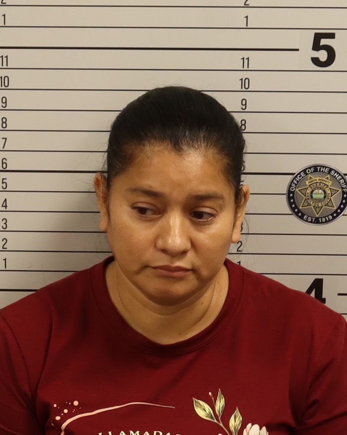 Booking photo of Damaris Reyes Garcia