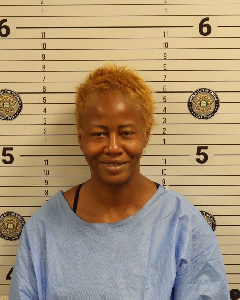 Booking photo of Brandy M Harris