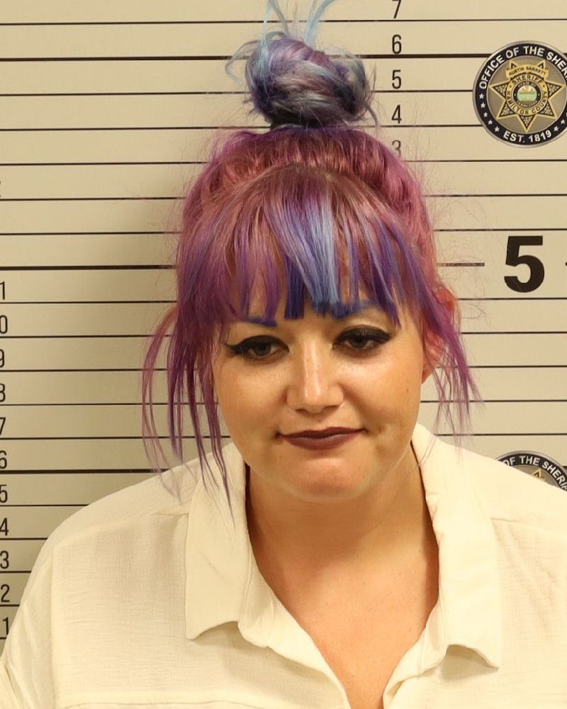 Booking photo of Christin Renee Jackson