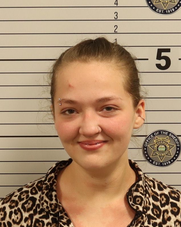 Booking photo of Kaycie J Stout