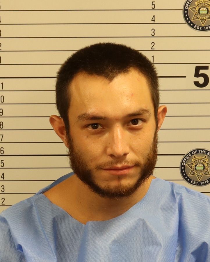 Booking photo of Isaac Russell Thompson