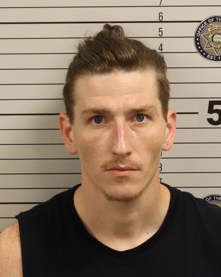 Booking photo of Aaron Wayne Branum