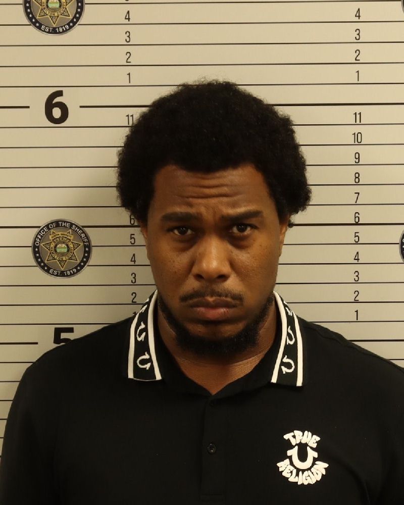 Booking photo of Aaron Williams Hall