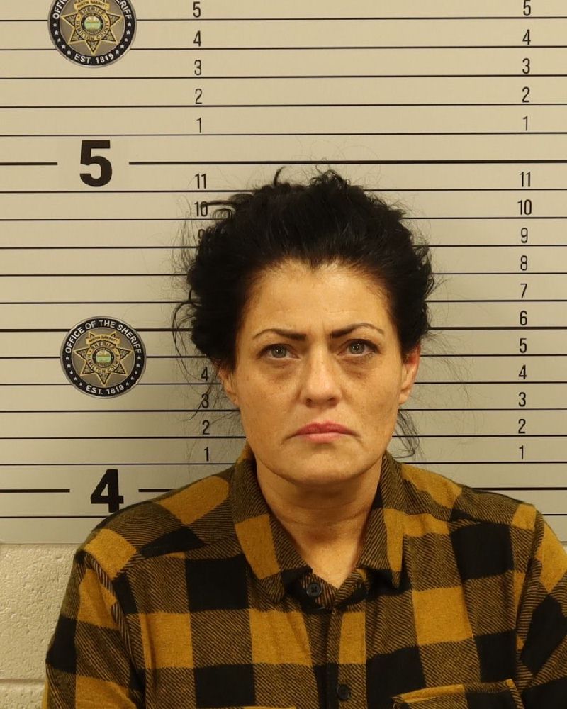 Booking photo of Mindy Marie Ford