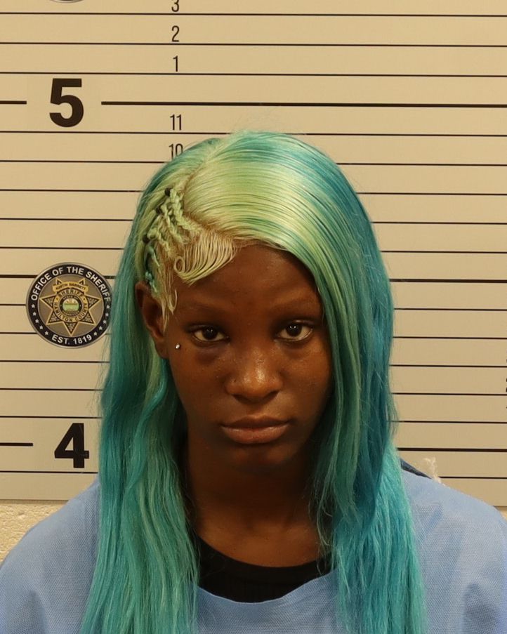 Booking photo of Kenshayla Hughes