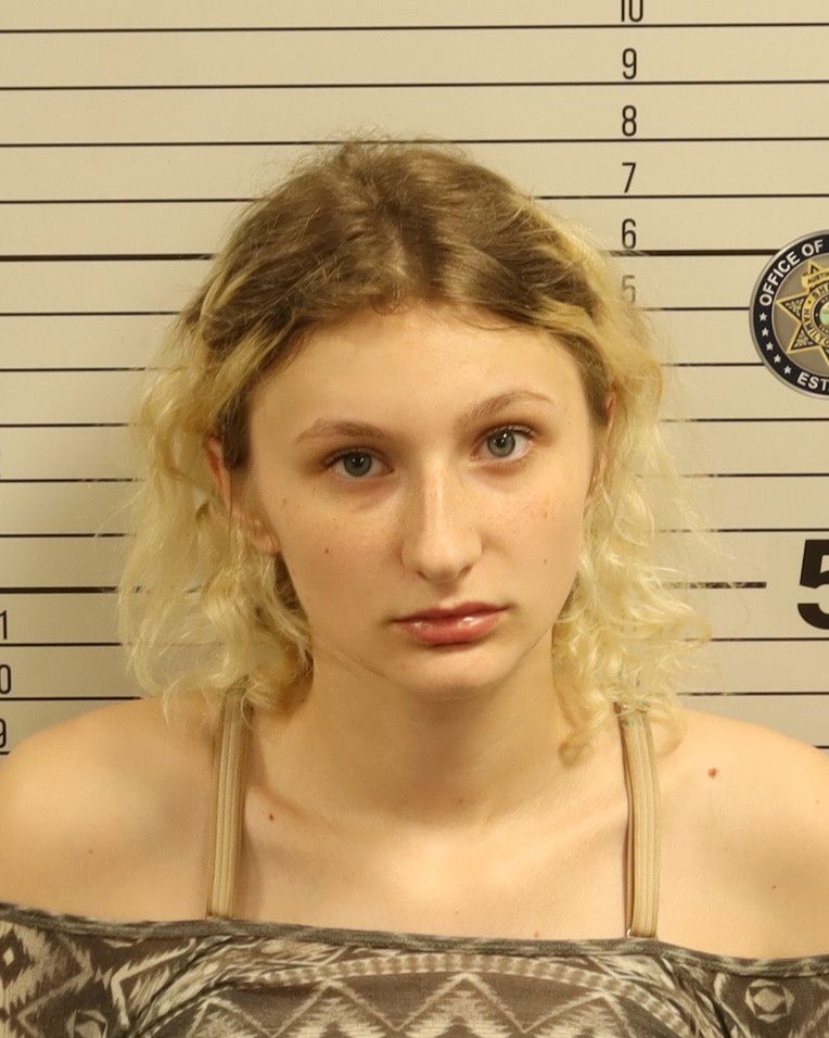 Booking photo of Magen Marie Sheperd