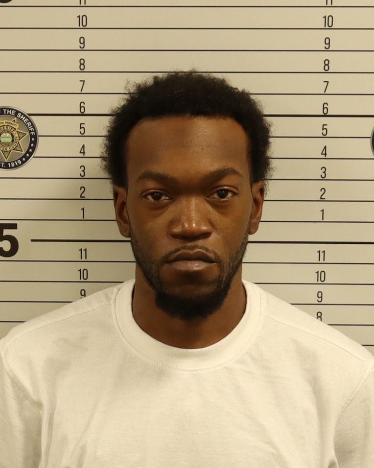 Booking photo of Aaron Lamar Hudson-brown